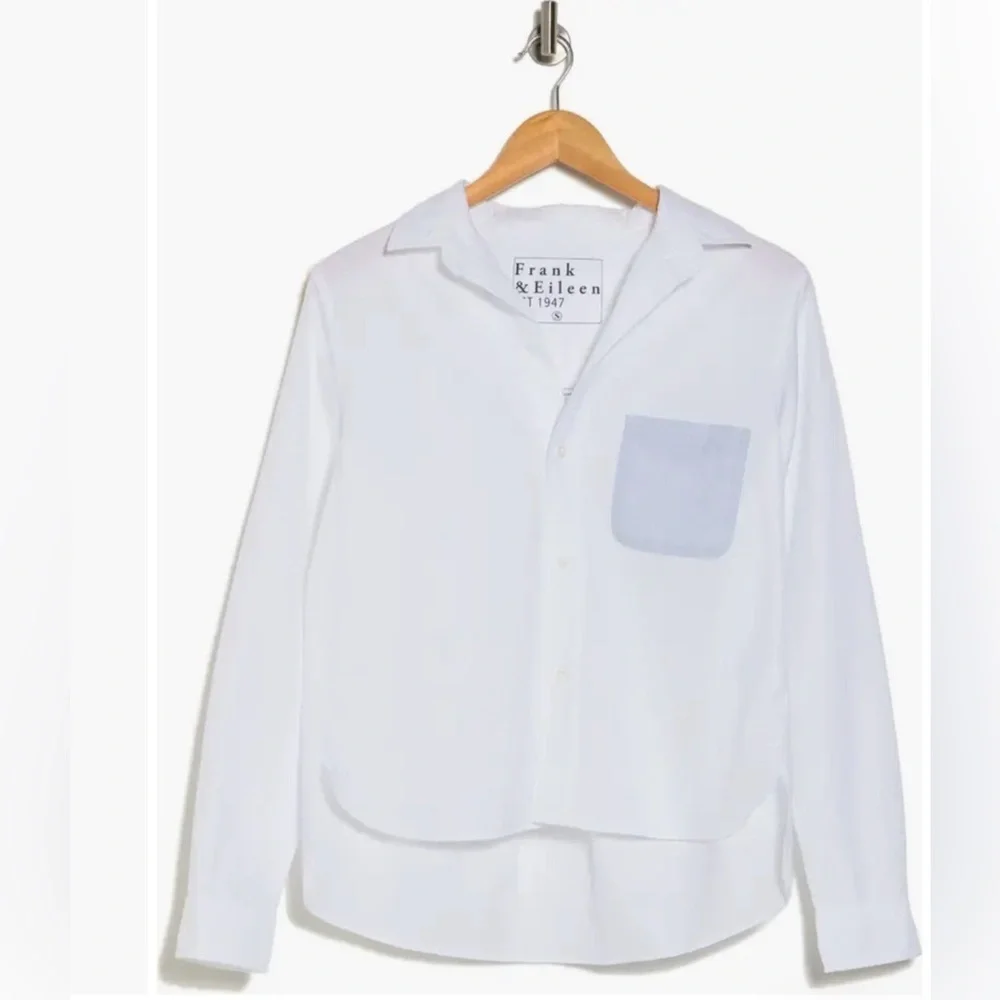 NWT Frank & Eileen Medium button down shirt office siren - Picture 3 of 10